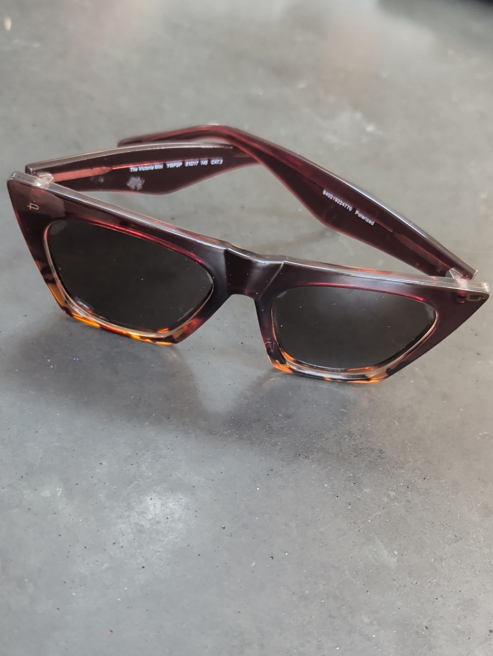 Prive Revaux X Benzo The Victoria Mini Polarized Brown Tortoiseshell Sunglasses